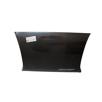 Big Size Black Pillow Box For Candy Small Gift Packing Box Wholesale With Ribbon